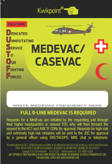 MEDEVAC/CASEVAC Visual Reference Guide
