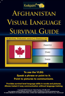 Afghanistan Visual Language Survival Guide – Canadian