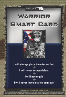 Warrior Smart Card [PDF Version]