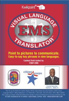EMS Medical Visual Language Translator for Prince George’s County, MD