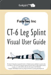 FareTec CT-6 Leg Splint Visual Users Guide