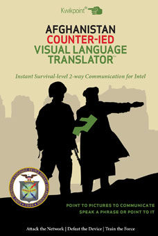 Afghanistan Counter-IED Visual Language Translator